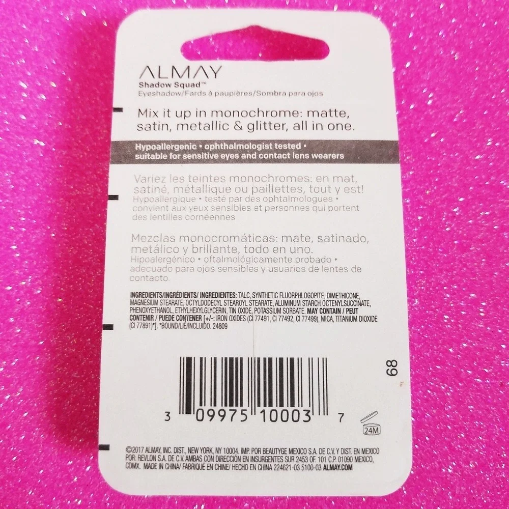 2 Pack‎ Almay Meet My Squad Eye Shadow Pure Gold Baby-150